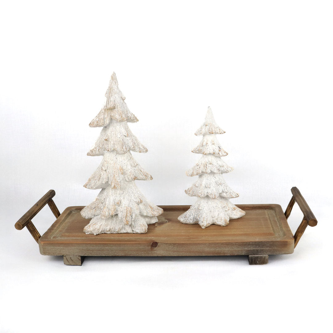 Arbol blanco de resina