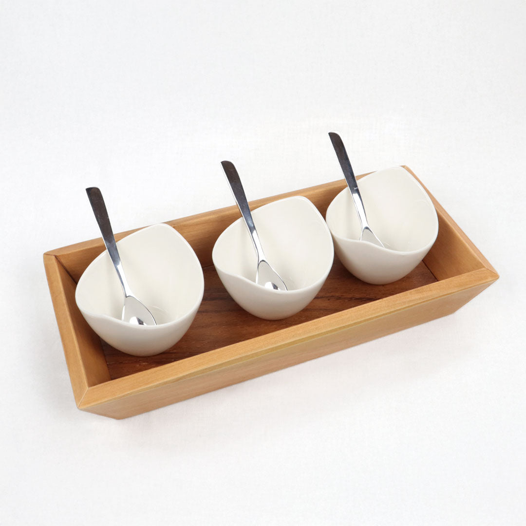 Charola de madera 10x25cm