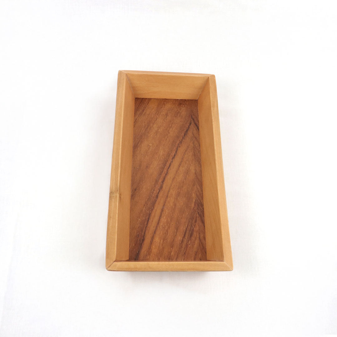 Charola de madera 10x25cm