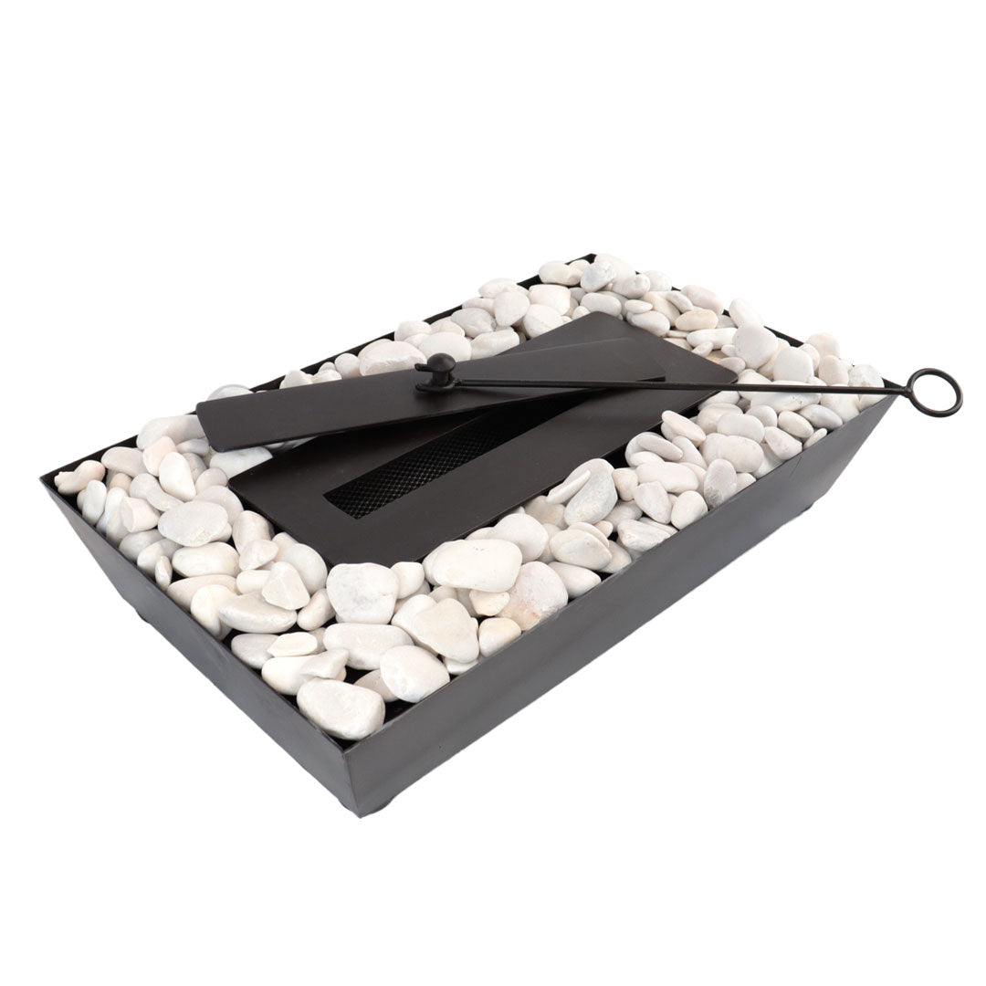 Chimenea Rectangular 40cm Base Diagonal