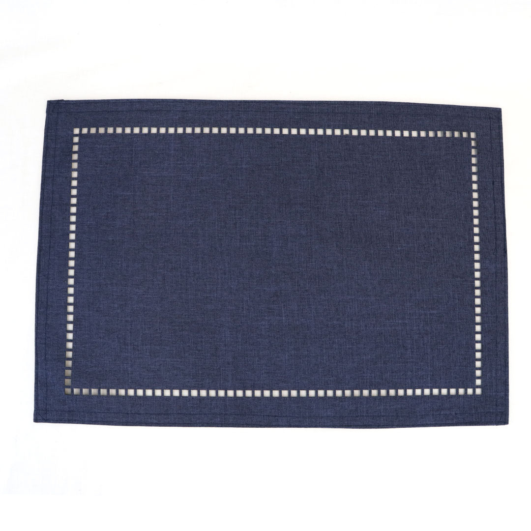 Individual Laser Cut Azul Marino