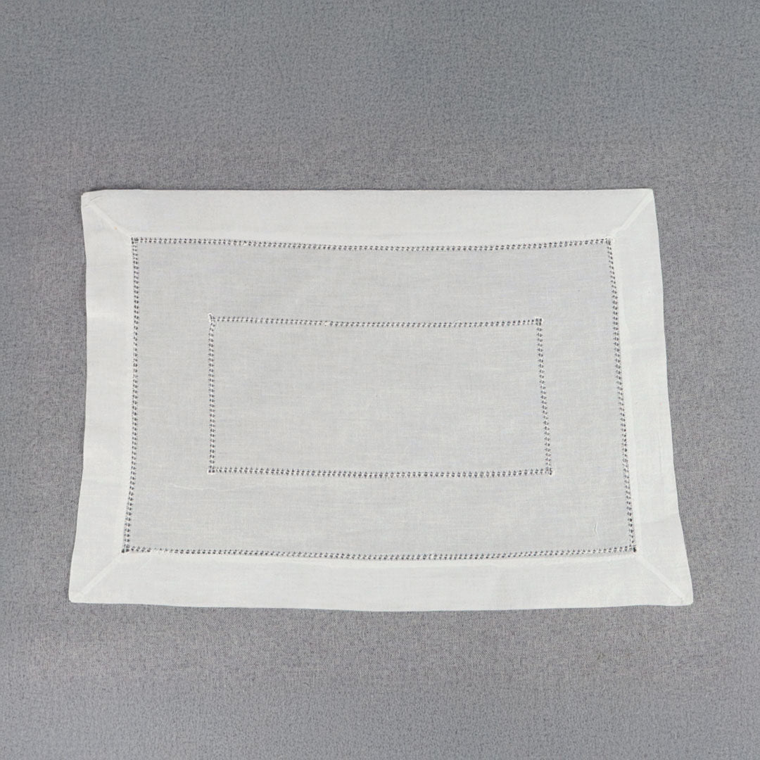 Individual Deshilado Doble Línea