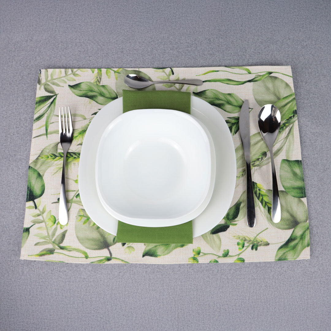 Individual Hojas Verdes