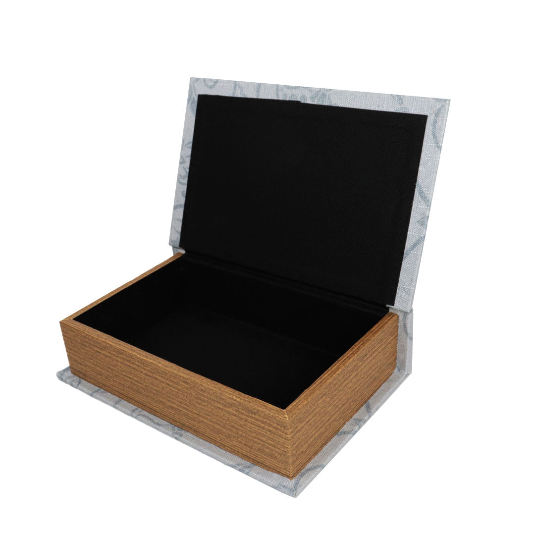 Caja Decorativa con Diseño de Libro (S)