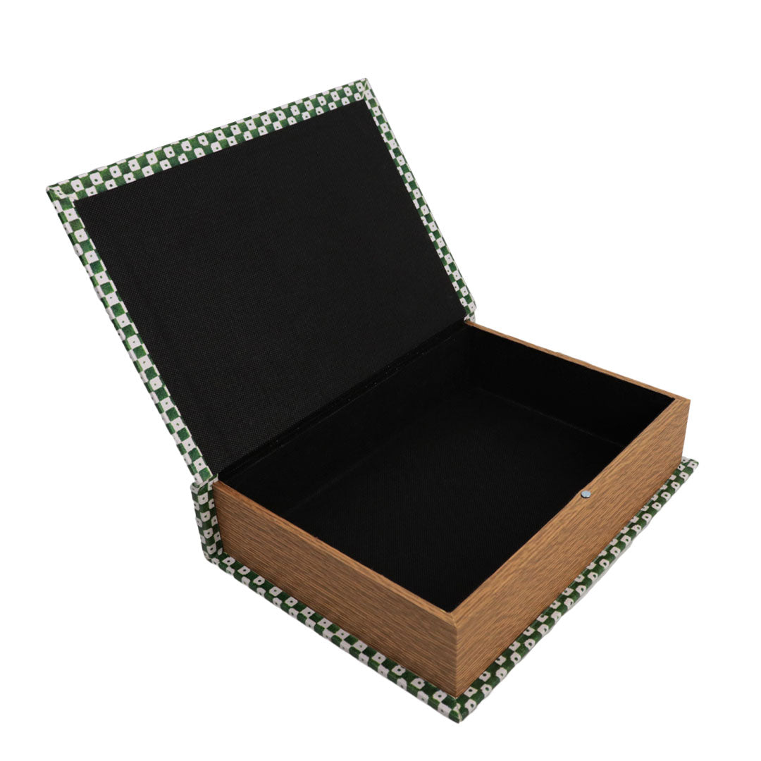 Caja Decorativa con Diseño de Libro (L)