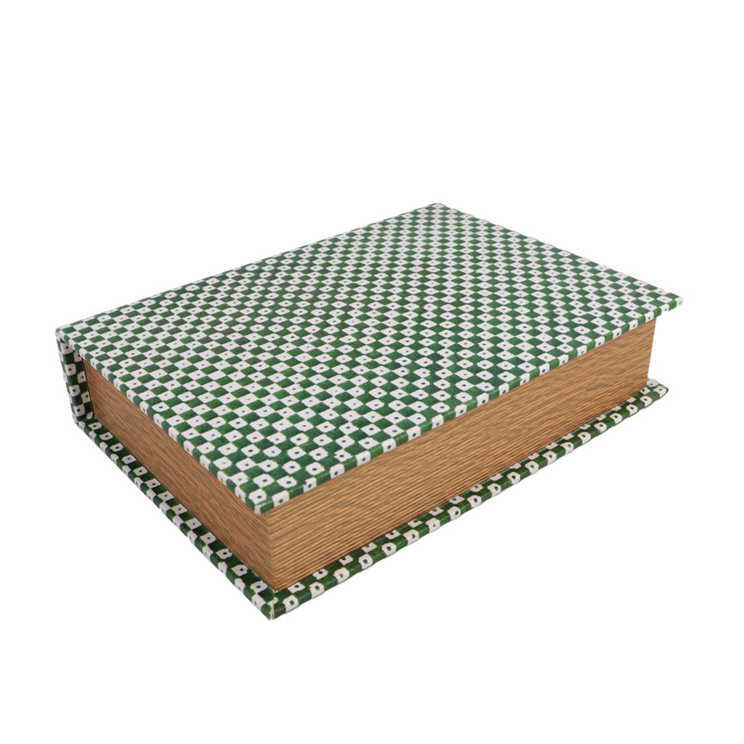Caja Decorativa con Diseño de Libro (L)