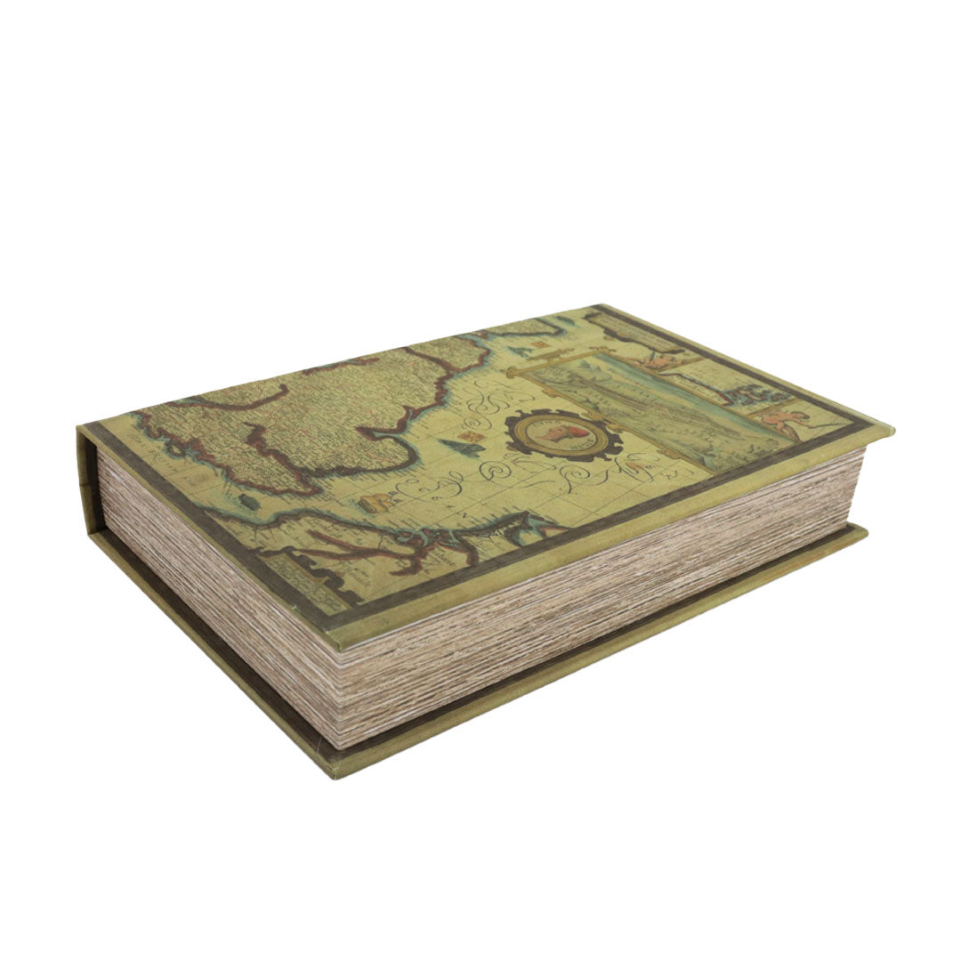 Caja Decorativa con Diseño de Libro (S)