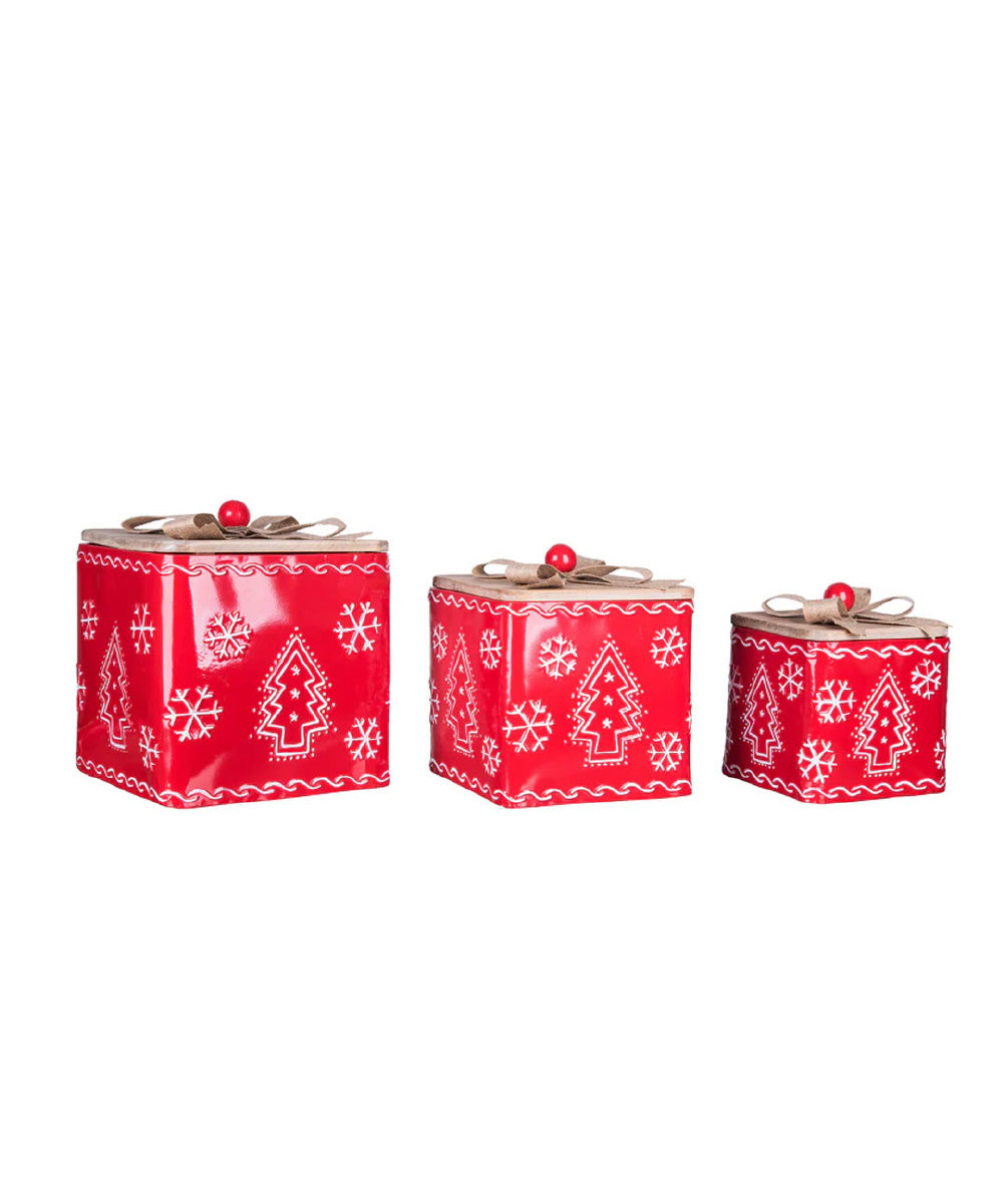 Caja de regalo roja