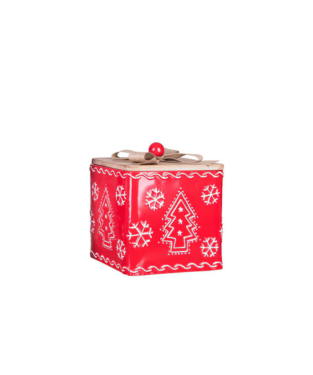 Caja de regalo roja