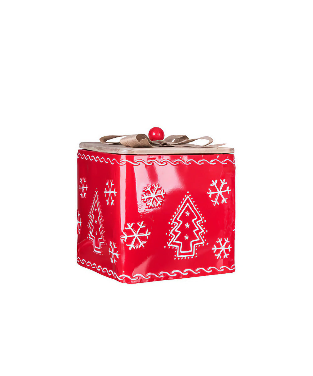 Caja de regalo roja