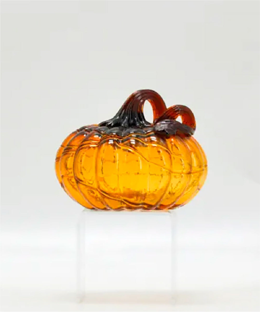 Calabaza de cristal ambar