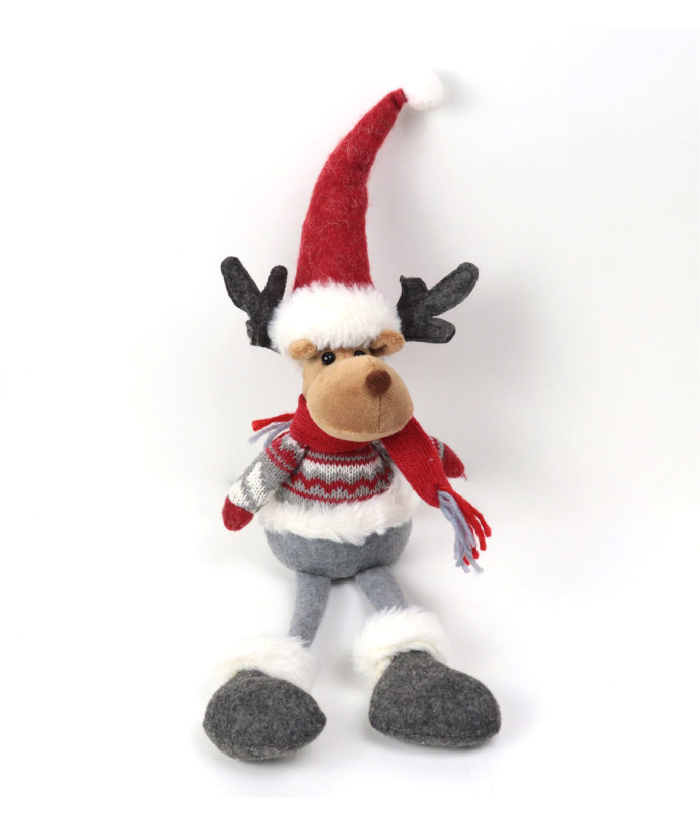 Alce navideño de tela