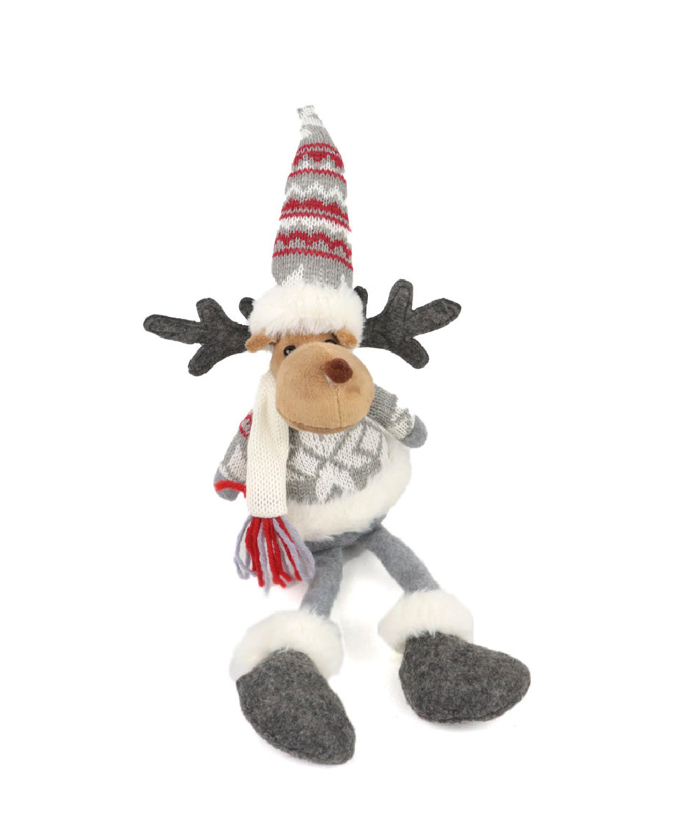 Alce navideño de tela