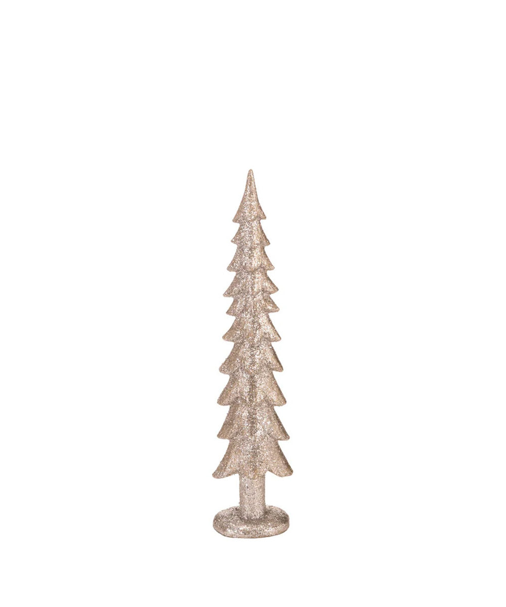 Árbol elegante plateado