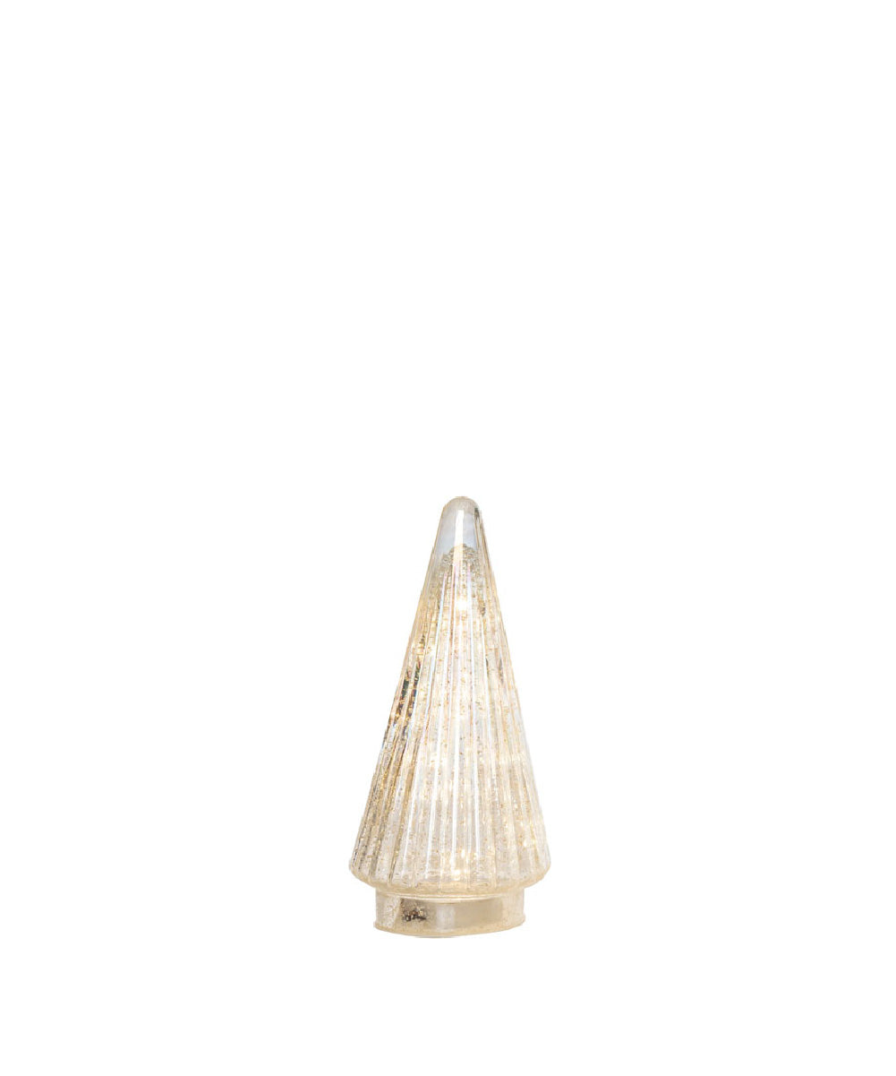 Árbol de navidad traslucido con luz