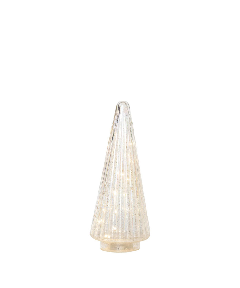 Árbol de navidad traslucido con luz