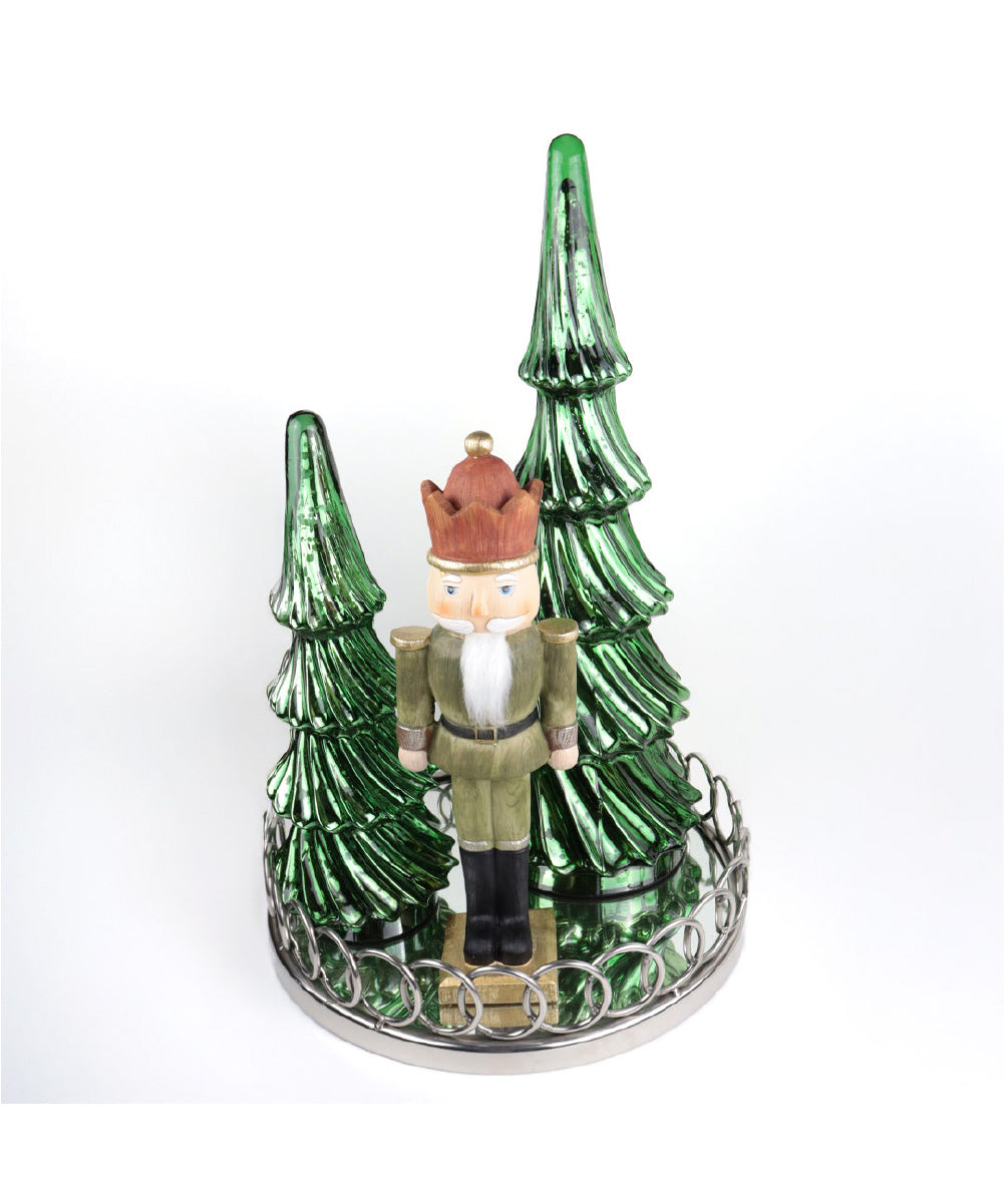 Árbol de Navidad verde espiral