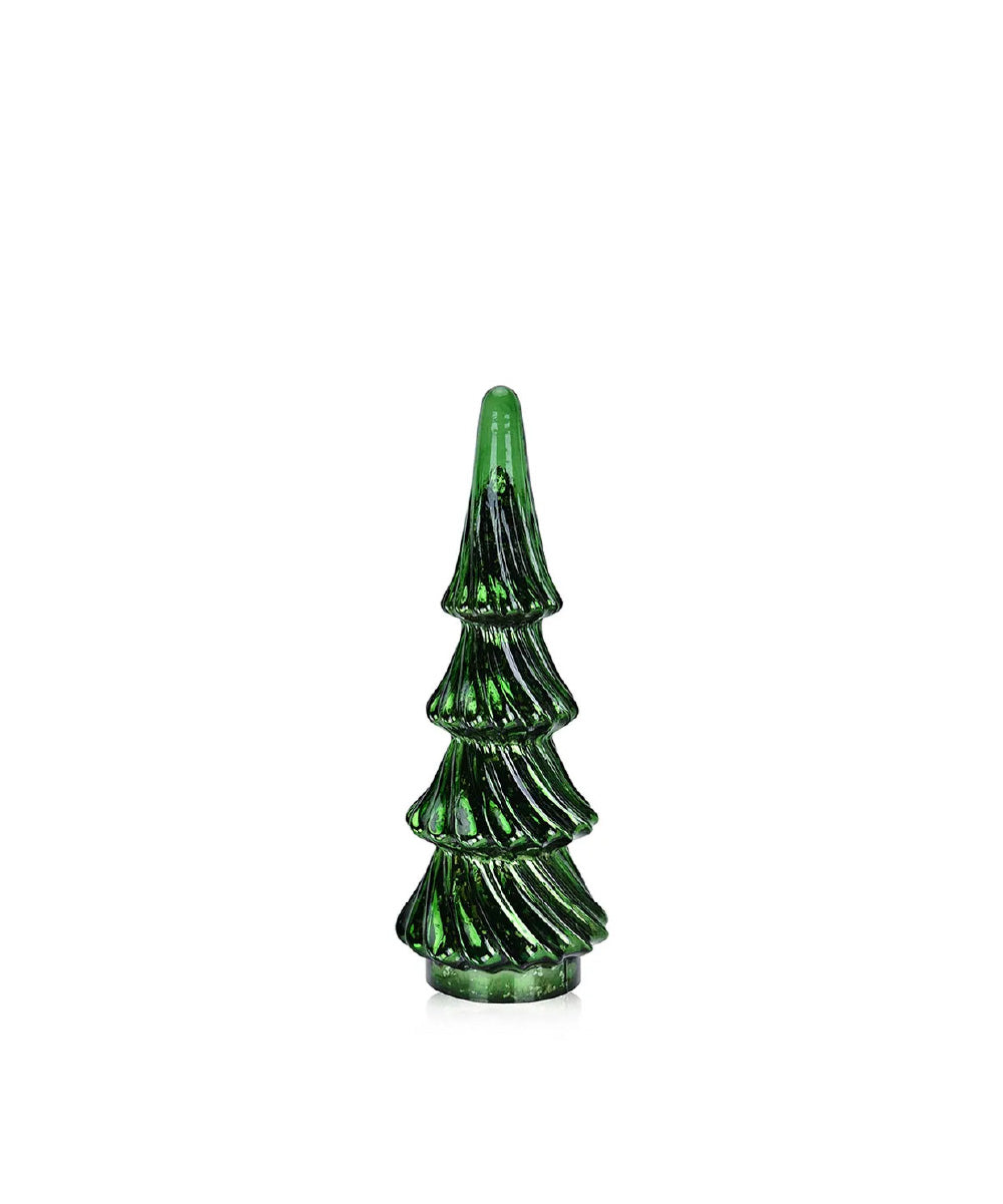 Árbol de Navidad verde espiral