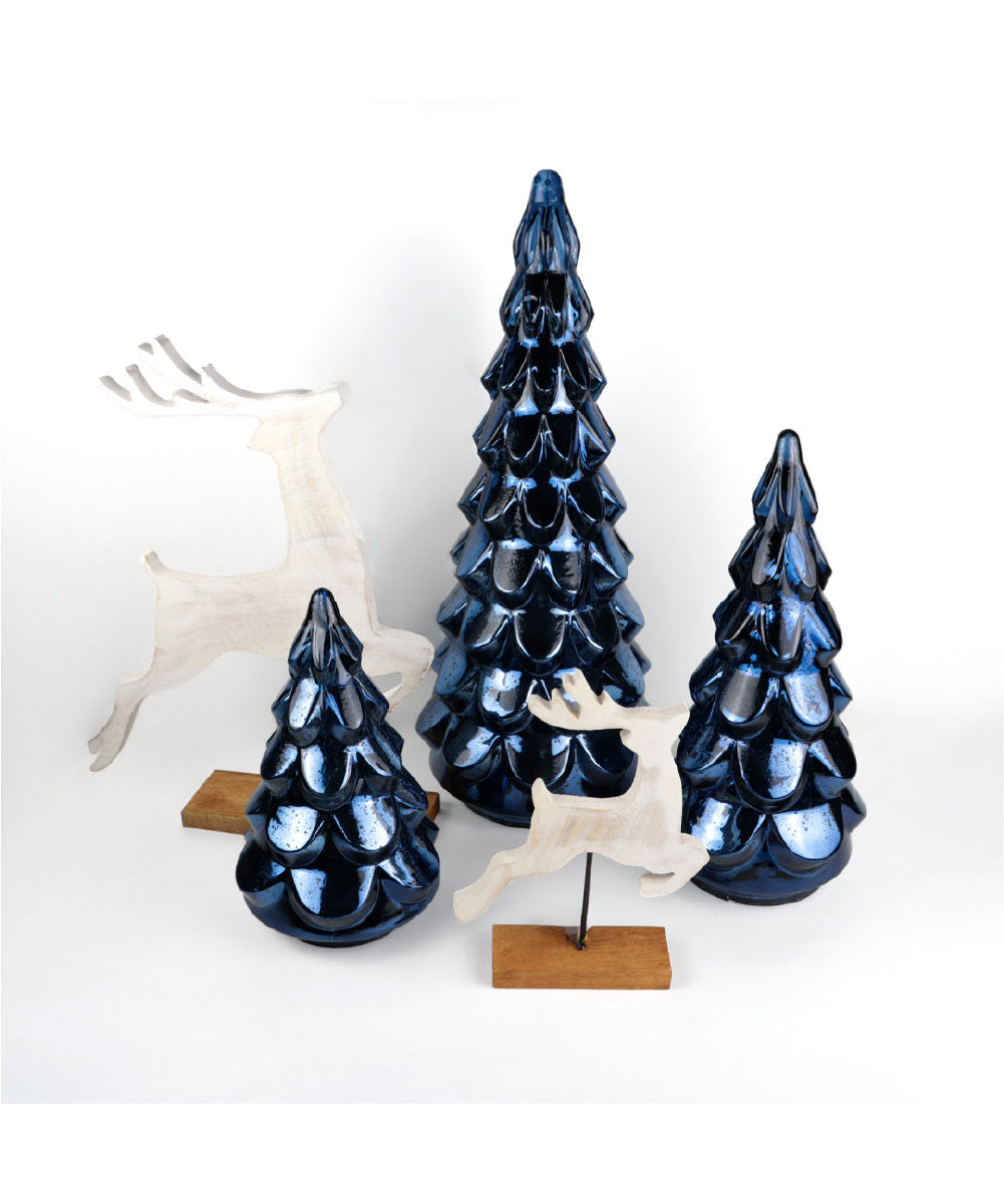 Árbol de Navidad azul