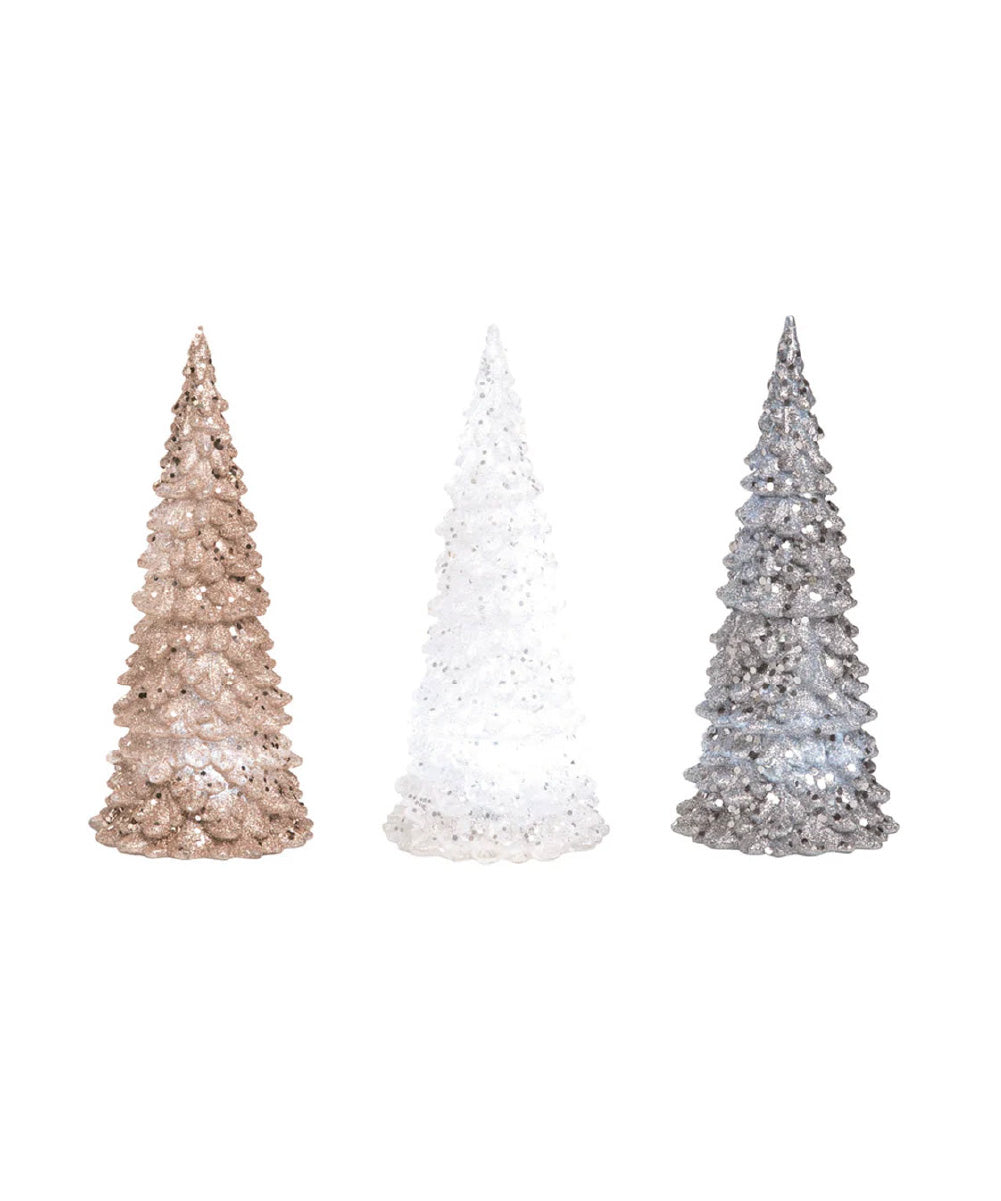 Árbol acrílico con luz 18 cm