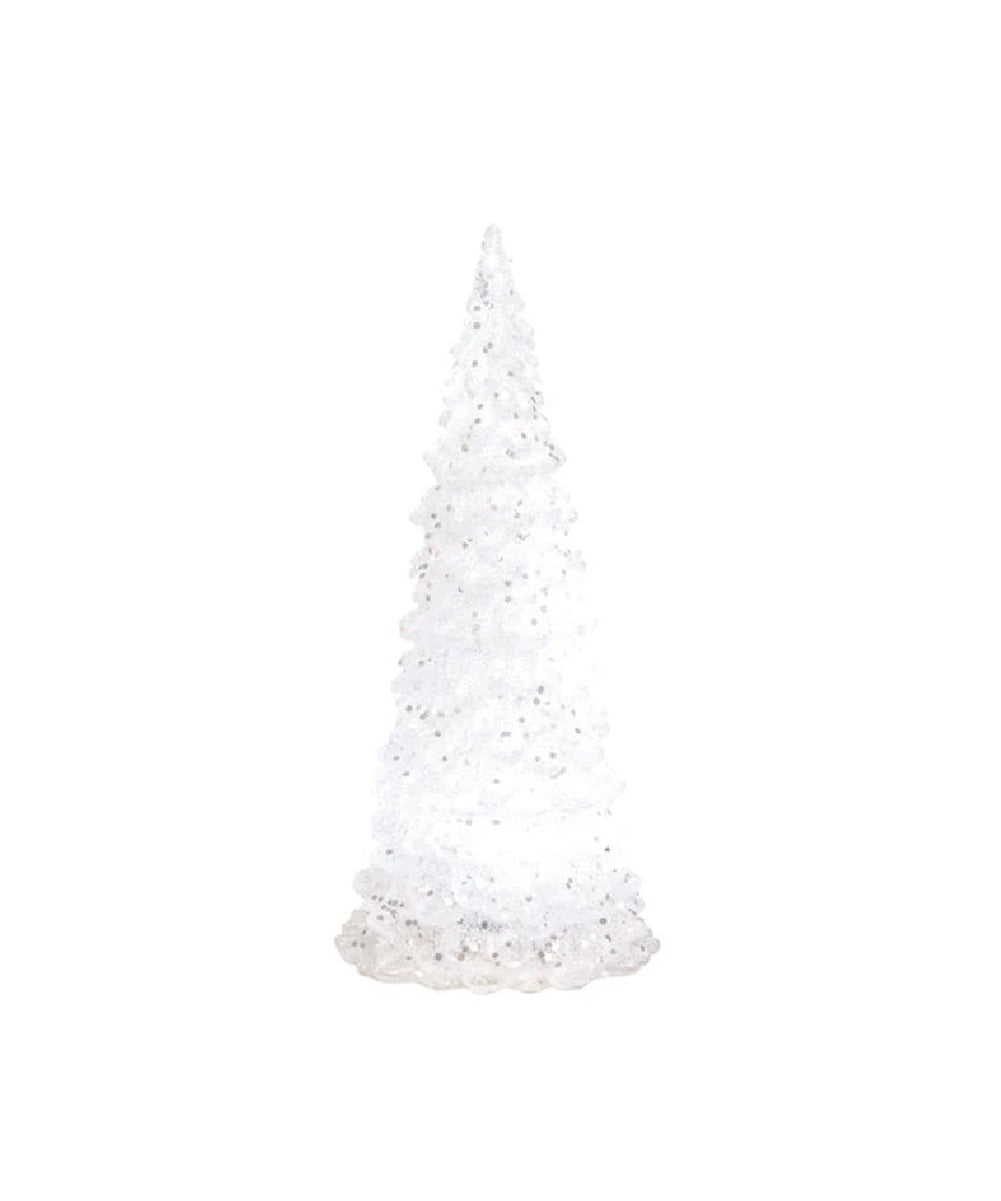 Árbol acrílico con luz 18 cm