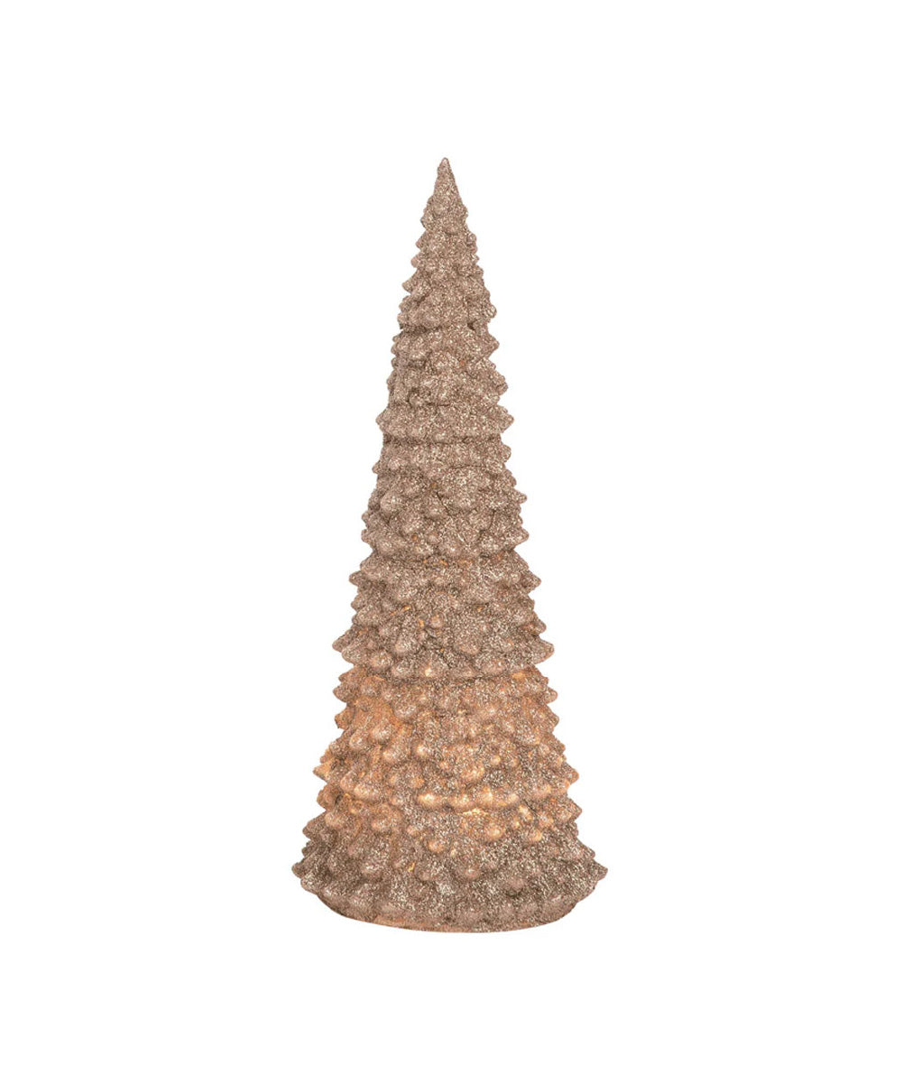 Árbol acrílico con luz 30 cm