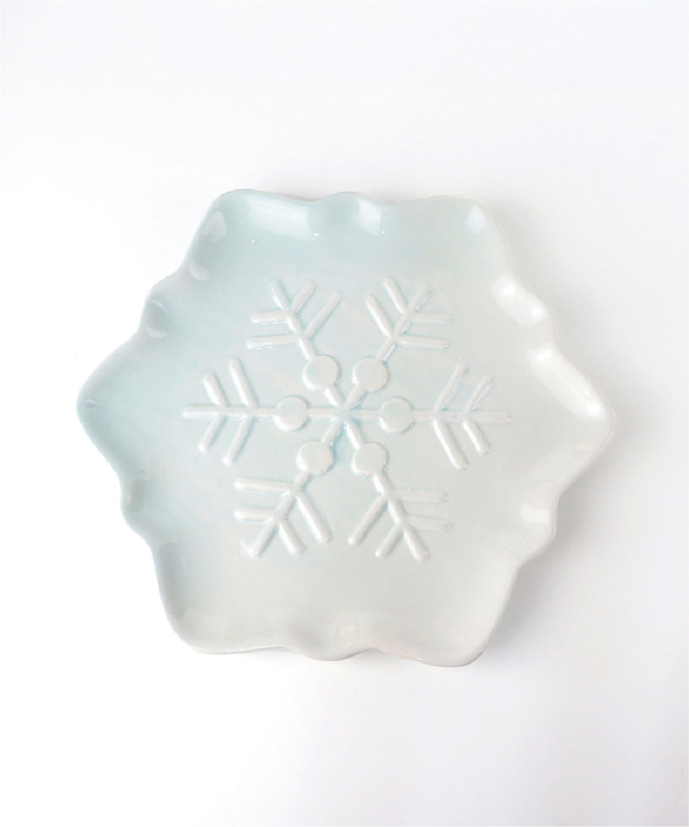 Plato copo de nieve