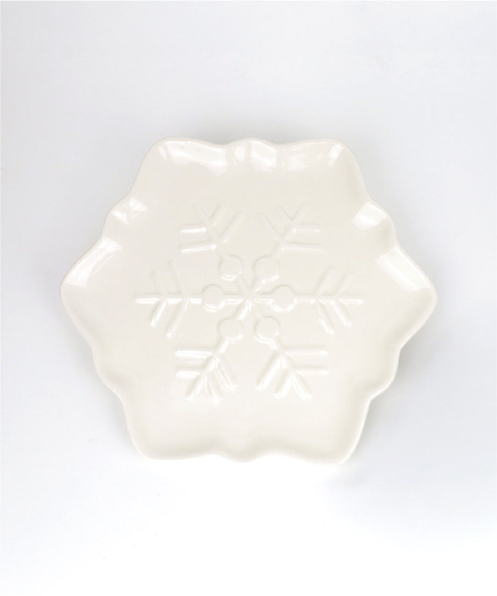Plato copo de nieve