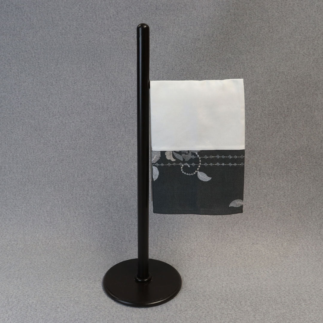 Toalla Decorativa Carbón con Hojas