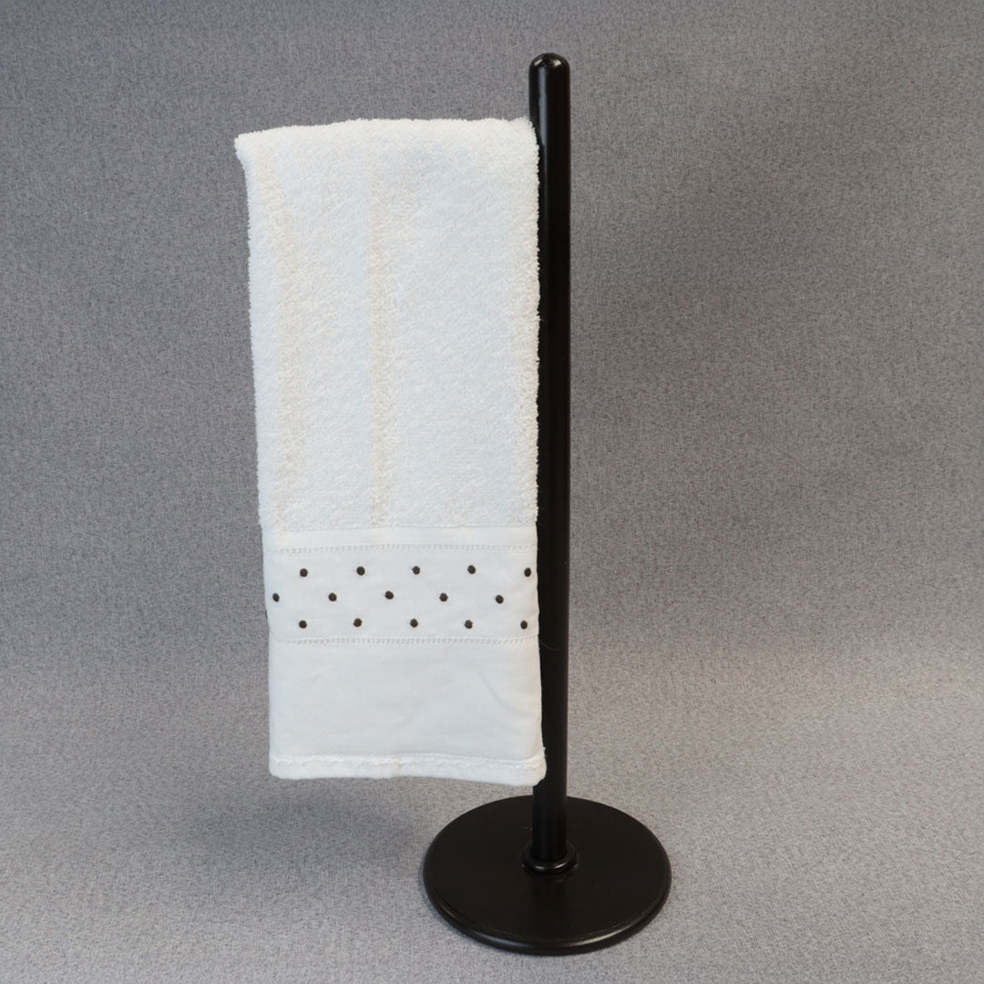 Toalla de Manos Puntitos Negros