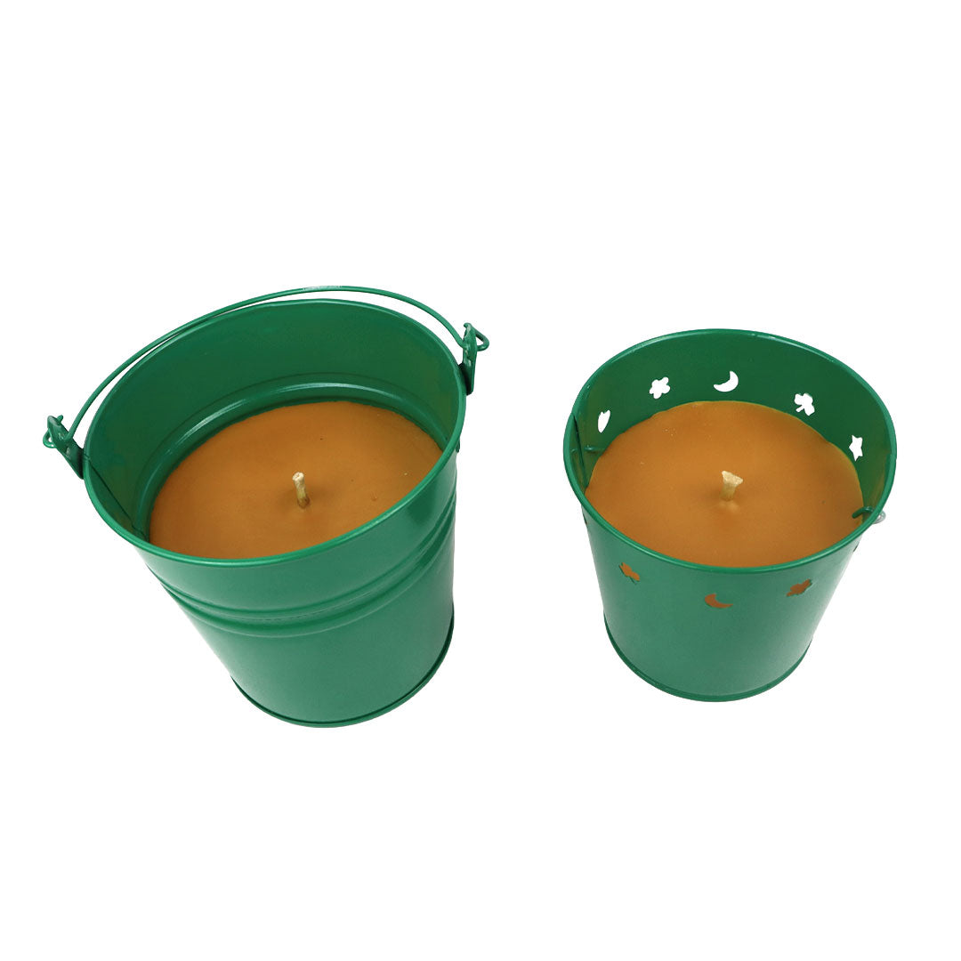 Vela de Citronela en Cubeta
