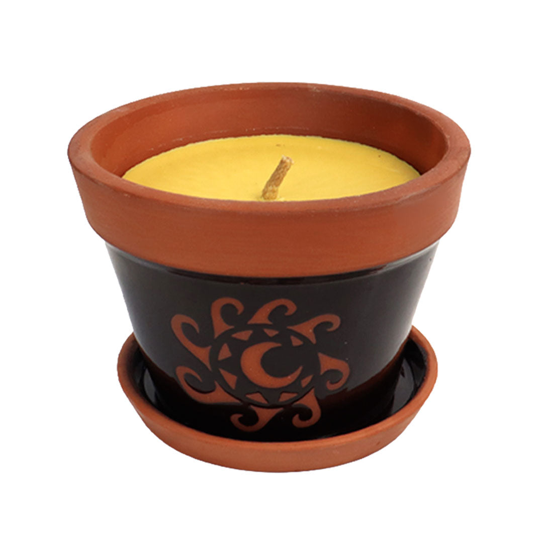 Vela de Citronela en Maceta